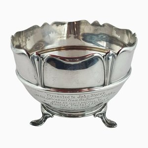 Antique Silver Presentation Bowl, 1906