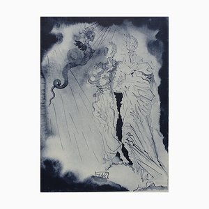 Salvador Dali, Hell 21, 20. Jahrhundert, Original Radierung