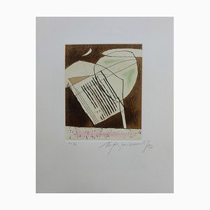 Alberto Rafols-Casamada, Finestres 1, 1993, Original Radierung