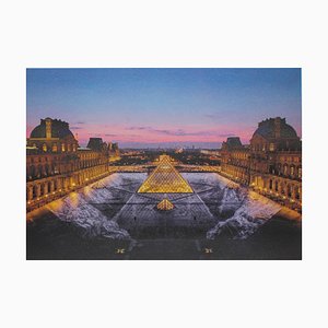 Jr, Jr Au Louvre, 29 de marzo de 2019, 7,45 h, 2021, Litografía
