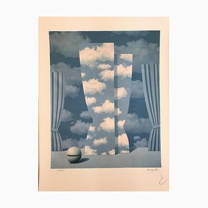 After René Magritte, The Lost Sentence, Lithograph