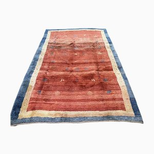 Faded Hand Knotted Gabbeh Rug