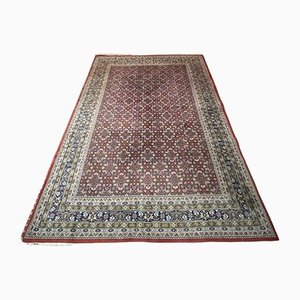 Large Vintage Herati Hand Knotted Rug