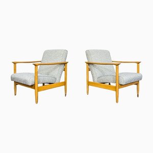 GFM-142 Armchairs by Edmund Homa, 1960s, Set of 2