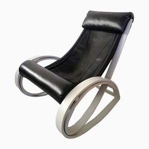 Rocking Chair SGARSUL par Gae Aulenti pour Poltronova