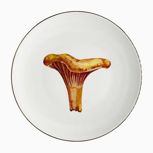 Mushroom Dessert Plate by Dalwin Designs