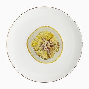 Lemon Dessert Plate by Dalwin Designs