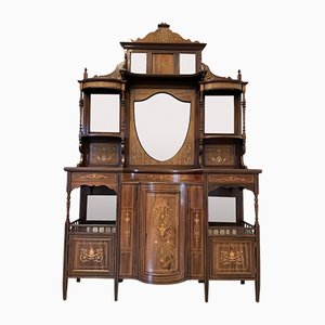 Meuble d'Appoint Victorien Antique en Palissandre