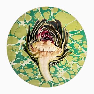 Veggie Table Mat III Plate by Dalwin Designs