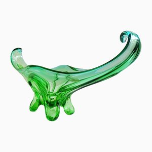 Bol en Verre de Murano Vert de Made Murano Glass, Italie, 1960s