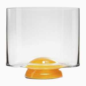 Dot Yellow Whiskey Glas von Nason Moretti