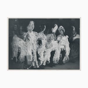 Moulin Rouge, 1950er, Schwarz-Weiß-Fotografie