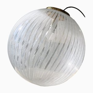 Vintage Murano Filigrana Deckenlampe