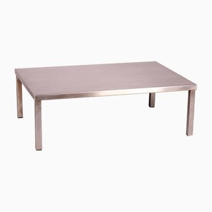 Stainless Steel Coffee Table by Maria Pergay