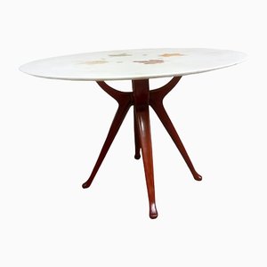 Round Table by Osvaldo Borsani for Abv Arredamenti Borsani Varedo, 1950s