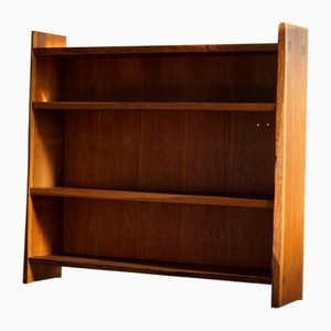 Mid-Century Danish Solid Oak Shelf Unit, 1960s