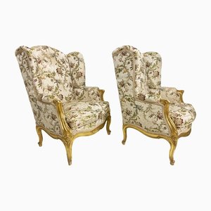 Louis XVI Style Armchairs, Set of 2