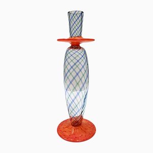 Murano Glass Candleholder by Carlo Moretti, Italy, 1999