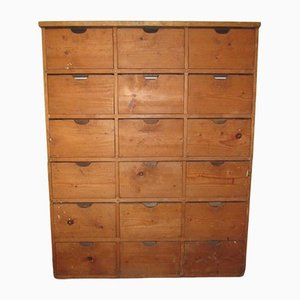 Chest of 18 Drawers in Fir