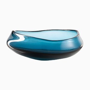 Small Blue Nuvole Bowl by Nason Moretti