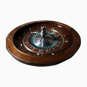 Ruleta de casino de madera