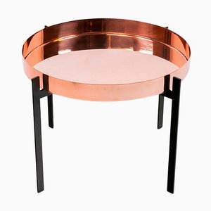 Table d'Appoint Single Deck en Cuivre par Ox Denmarq