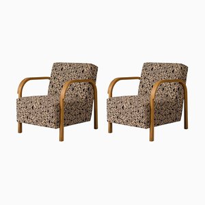 Arch Jennifer Shorto / Kongaline & Seafoam Lounge Chairs by Mazo Design, Set of 2