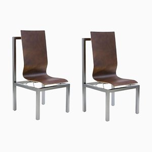 BNF Chaise Chairs by Dominique Perrault Gaëlle Lauriot Prévost, Set of 2