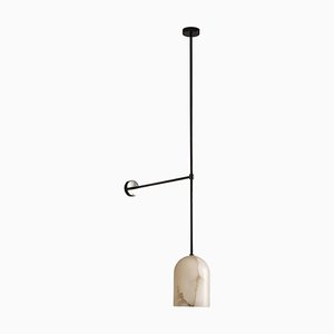Alabaster Belfry Arm Pendant by Contain