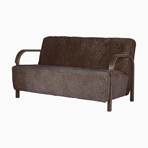 Sahara Sheepskin Arch 2 Seater Sofa by Mazo Design