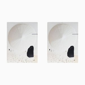 Lithic Foil III Objects by Turbina, Set of 2