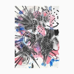 Umberto Mastroianni, Composition, Original Lithograph, 1980s