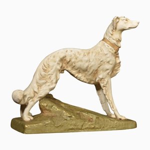 Modell eines Barsoi Hundes von Royal Dux
