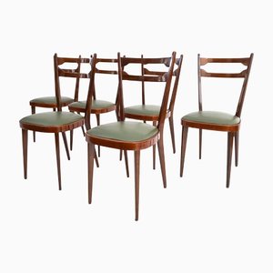 Chairs by Paolo Buffa, Italy, 1950s, Set of 6
