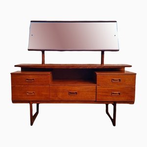 Mid-Century Teak Dressing Table & Chest of Drawers