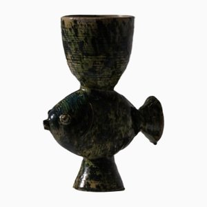 Fisch Vase von André Rozay, 1960