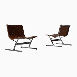 PRL 1 Lounge Chairs by Ross Littell, Italy, 1968, Set of 2