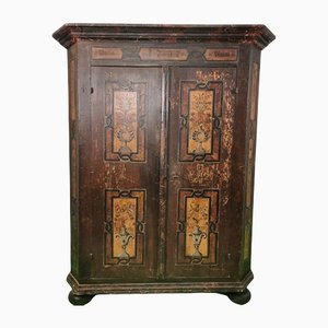Antique Painted Farmer Cabinet, 1797