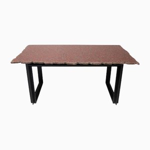 Table Console en Granite et Aluminium, Italie