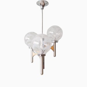 Vintage Chandelier by Gaetano Sciolari, 1970s