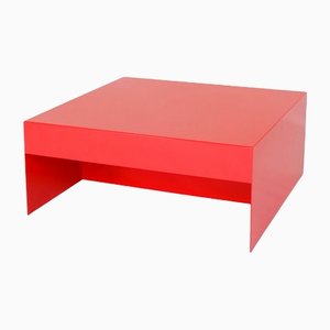 Red Single Form Coffee Table from &New