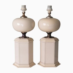 Lampade da tavolo di Maison Le Dauphin, Francia, 1960-1970, set di 2