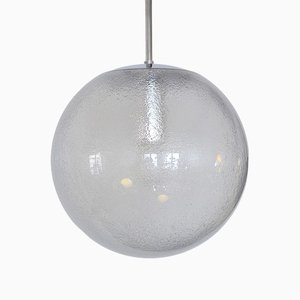 Lámpara colgante Ball de Glashütte Limburg, años 60