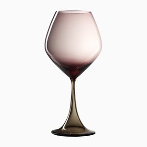 Purple Shiraz Thousand and One Night 09 Glass by Nason Moretti