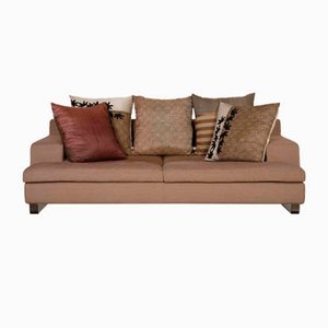 Beigefarbenes Drei-Sitzer Sofa von Roche Bobois
