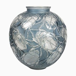 Large Beetle Vase by René Lalique