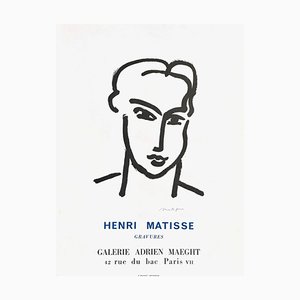 Affiche Expo 64 - Galerie Adrien Maeght II par Henri Matisse