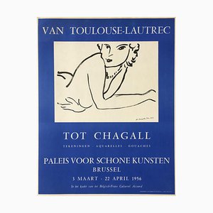 Póster Expo 56 - Paleis voor Schone Kunsten - Brussel de Henri Matisse