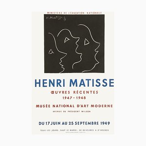 Póster de la Expo 49 - Musée National d'Art Moderne de Henri Matisse