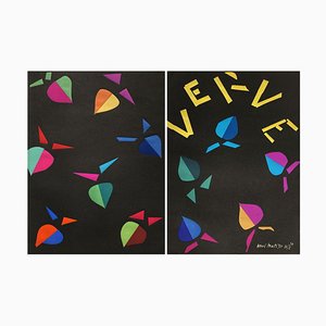 Henri Matisse, Couverture de Verve 8, Lithograph